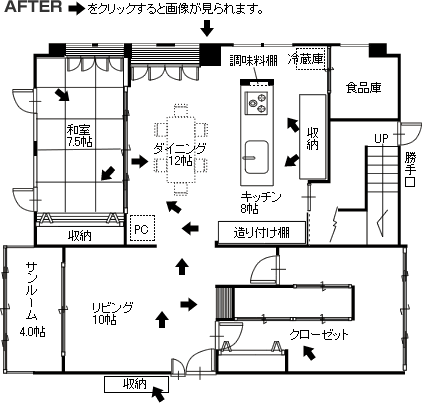 ���t�H�[���㕽�ʐ}