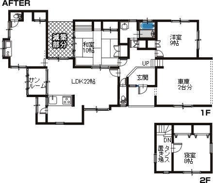 ���t�H�[���㕽�ʐ}